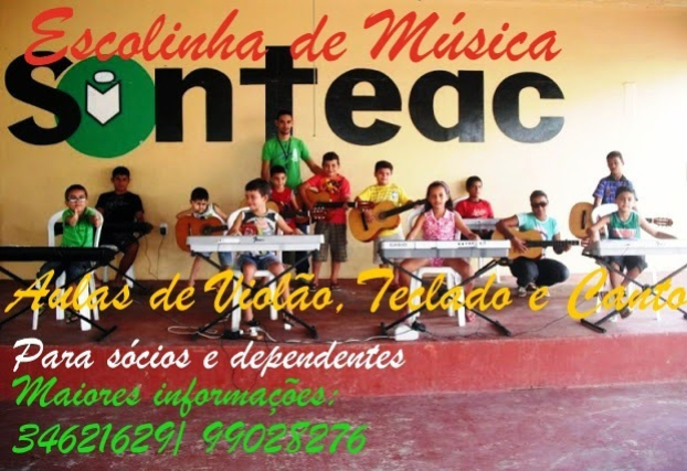 AULAS DE MÚSICA NO SINTEAC Tarauacá AC