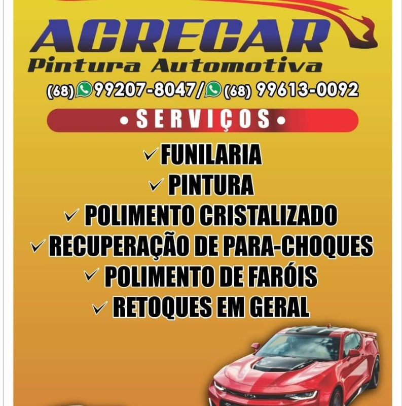 Acrecar Pintura Automotiva  Tarauacá AC